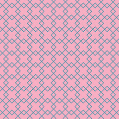 Seamless geometric pattern with rhombus and lines