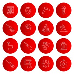 Set of 16 Quality icon