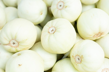 fruit of Muskmelon melons at the traditional mall in Taiwan