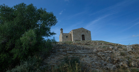 Santa Tecla national Park. Apulia. Italy.. Church