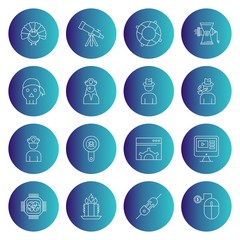 User interface Icon set for web and mobile applications