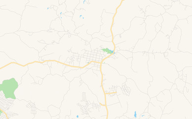 Printable street map of Colombo, Brazil