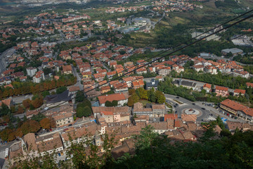 Fototapeta na wymiar San Marino. Panoramic view