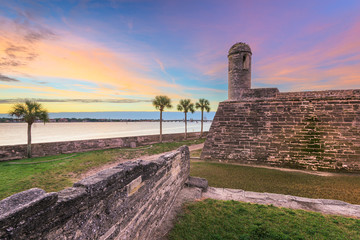 St. Augustine, Florida at the Castillo de San Marcos National Monument