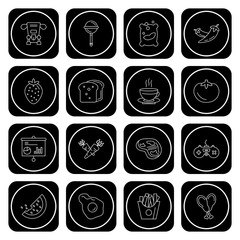 Set Of Universal 16 Icons
