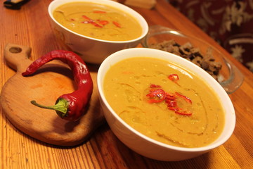 bowl of tomato soup