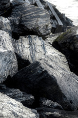 Texture of Sweden stone. Close up. Background. Texture.