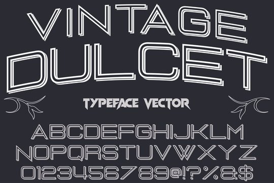 alphabet Font Script Typeface handcrafted handwritten vector label design vintage dulcet .Shadow Effect.vintage Hand Drawn.Retro Typography.Vector Illustration