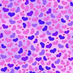 Background with hearts_1