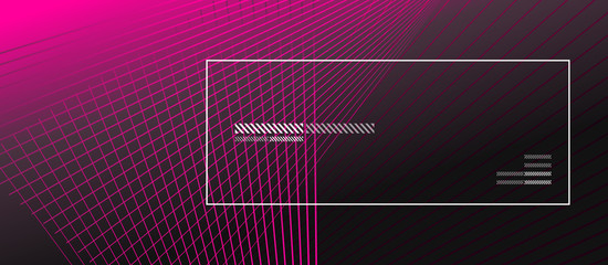 Wave lines with blend effect on fluid gradient, abstract background colorful liquid poster. Vector Illustration For Wallpaper, Banner, Background, Card, Book Illustration, landing page