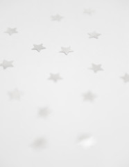 Light star confetti pattern background