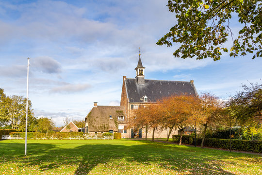 Church and former centre of Modern Devotion movement and Monastery brewery in Windesheim, OVerijssel in the Netherlands