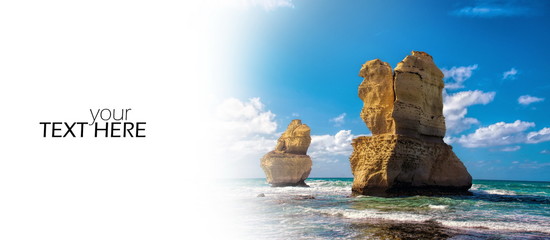 12 Apostles with the copy space