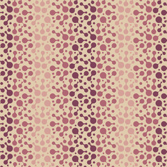 Abstract repeating drops. Vector spotty seamless pattern.