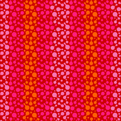 Abstract repeating drops. Vector spotty seamless pattern.