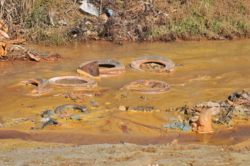 Acid mine drainage