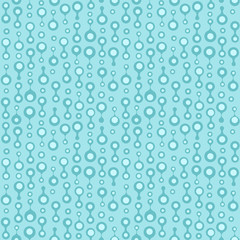 Abstract repeating drops. Vector spotty seamless pattern.