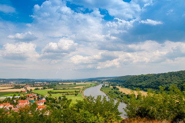 Elbtal Bosel Spaargebirge Weinanbau - Meißen, Dresden, Sachsen