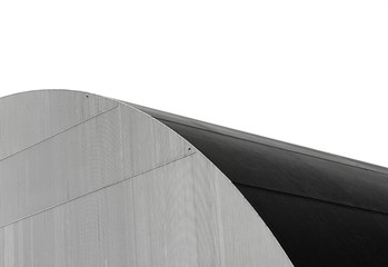 fragment of the dome of an industrial building