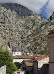 Fototapeta na wymiar Cityscape in Kotor. Montenegro 