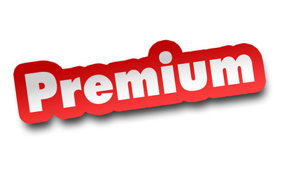 Fototapeta premium premium concept 3d illustration isolated