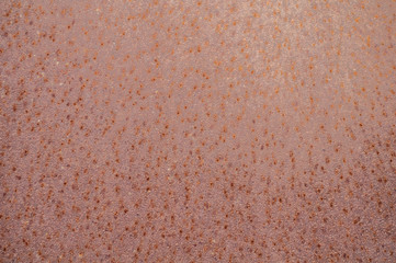 texture of iron with rust close up