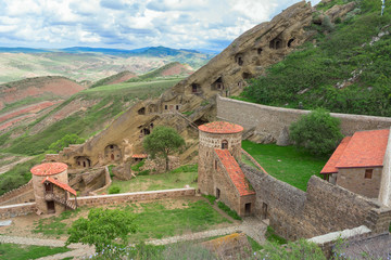 David Gareja is a rock-hewn Georgian monastery complex - 302725330