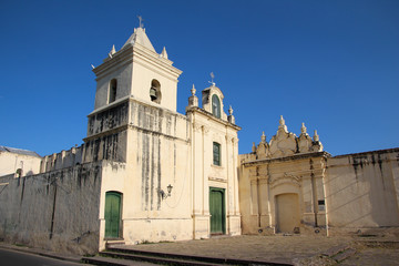 Fototapeta na wymiar View of the Convento de San Bernardo in Salta