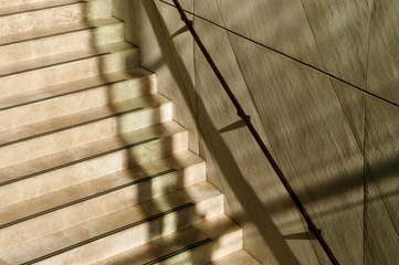 modern staircase in Warsaw