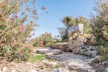 Balos, fontaine, presqu'île de Gramvoussa