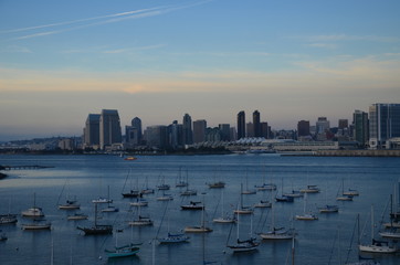 Obraz premium San Diego sunset