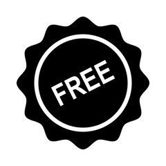 Free Vector illustration. Quality design element Glyph Style. Editable stroke.