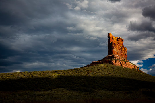 Camel Rock in Wyoming