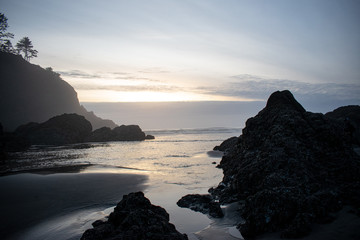 Sunset On the Washington Coast