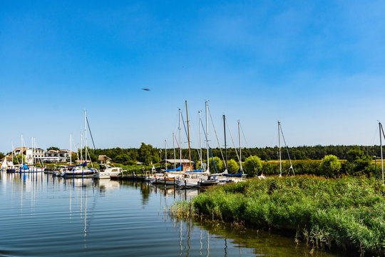 Hafen Lauterbach, Boddenrundfahrt zum Bollwerk Baabe, Insel R&uuml;gen
