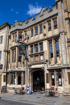 The George And Pilgrims Hotel In Glastonbury, Somerset, UK