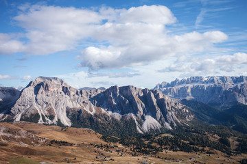 Fototapeta premium view of mountains