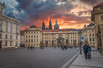 Presidential Palace of Prague.