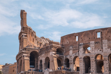 Naklejka premium Rome July 31, 2015: Rome Colosseum