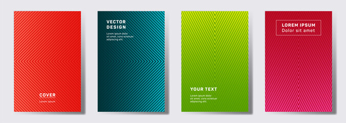 Geometric lines patterns with edges, angles.