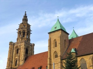 Fototapeta na wymiar Kilianskirche, Heilbronn, Deutschland 