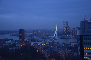 Obraz premium Rotterdam from above
