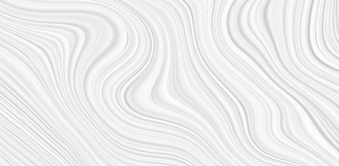 Abstract grey white waves and lines pattern.  Futuristic template background. 