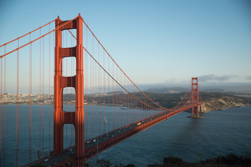 Golden Gate Bridge, San Francisco, California, USA, Red Bridge, American Bridge