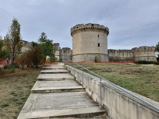 Matera - Scalinata per il Castello Tramontano