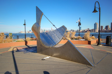 Fototapeta premium Sonnenuhr in New York