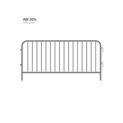 Crown Barrier on white background.