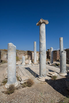 Lake House, Delos Island, Cyclades Group, Greek Islands, Greece