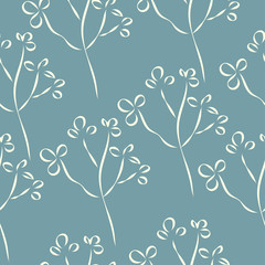 Cute Scandinavian Terracotta Pattern in modern colours. Modern abstract art for prints.