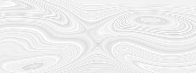 White background 3 d with elements of waves in a fantastic abstract design, the texture of the lines in a modern style for wallpaper. Light gray template for wedding ceremony or business presentation.